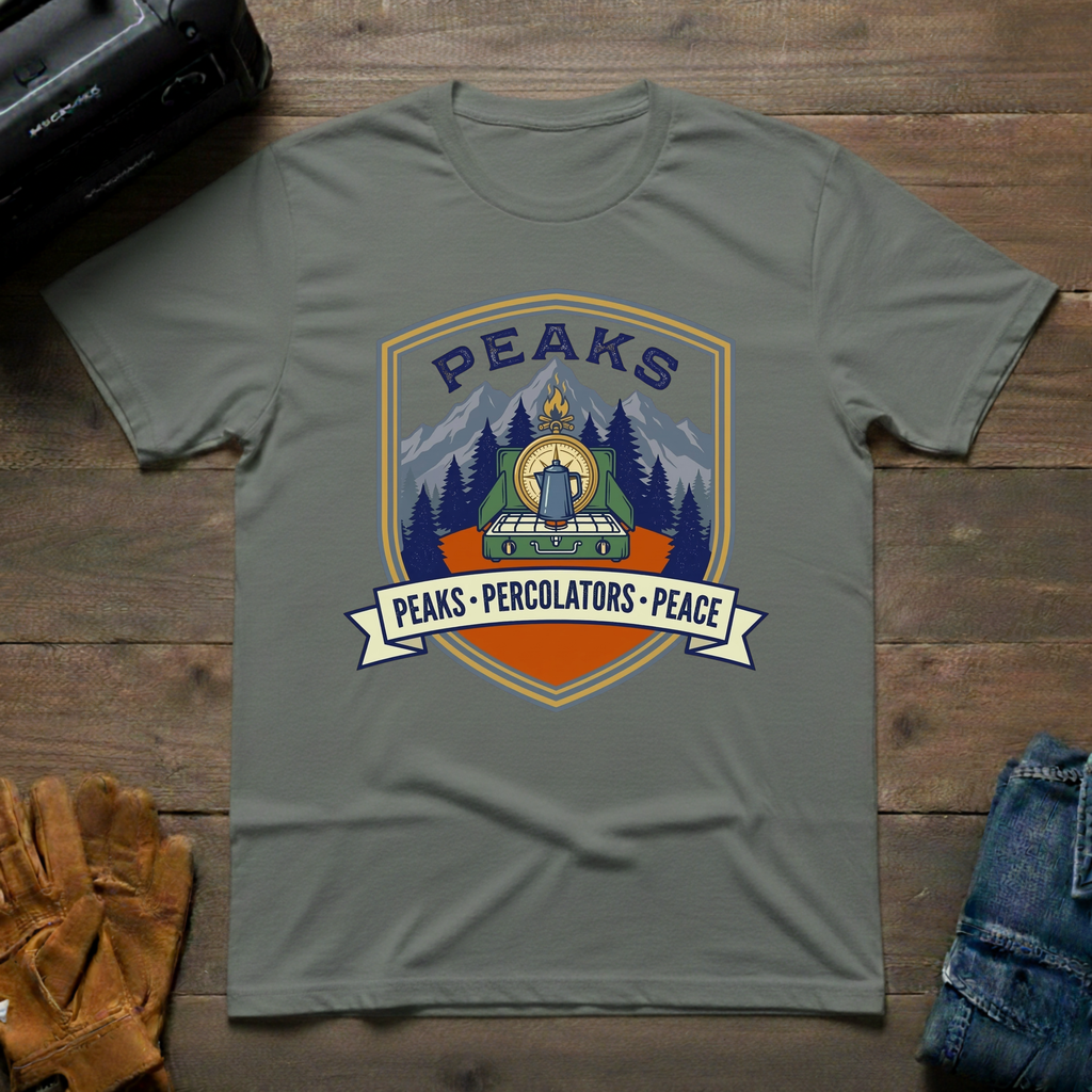 Peaks Percolators Peace T-Shirt