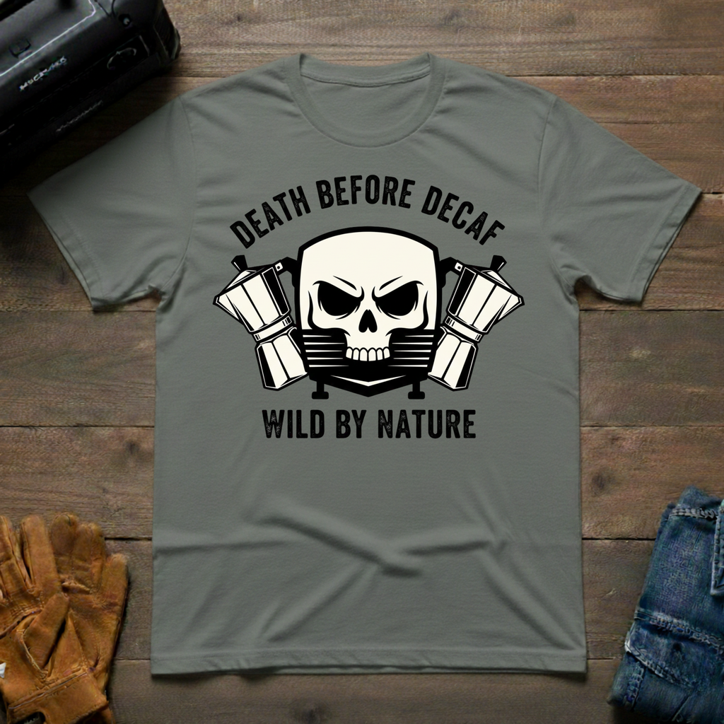 Death Before Decaf T-Shirt
