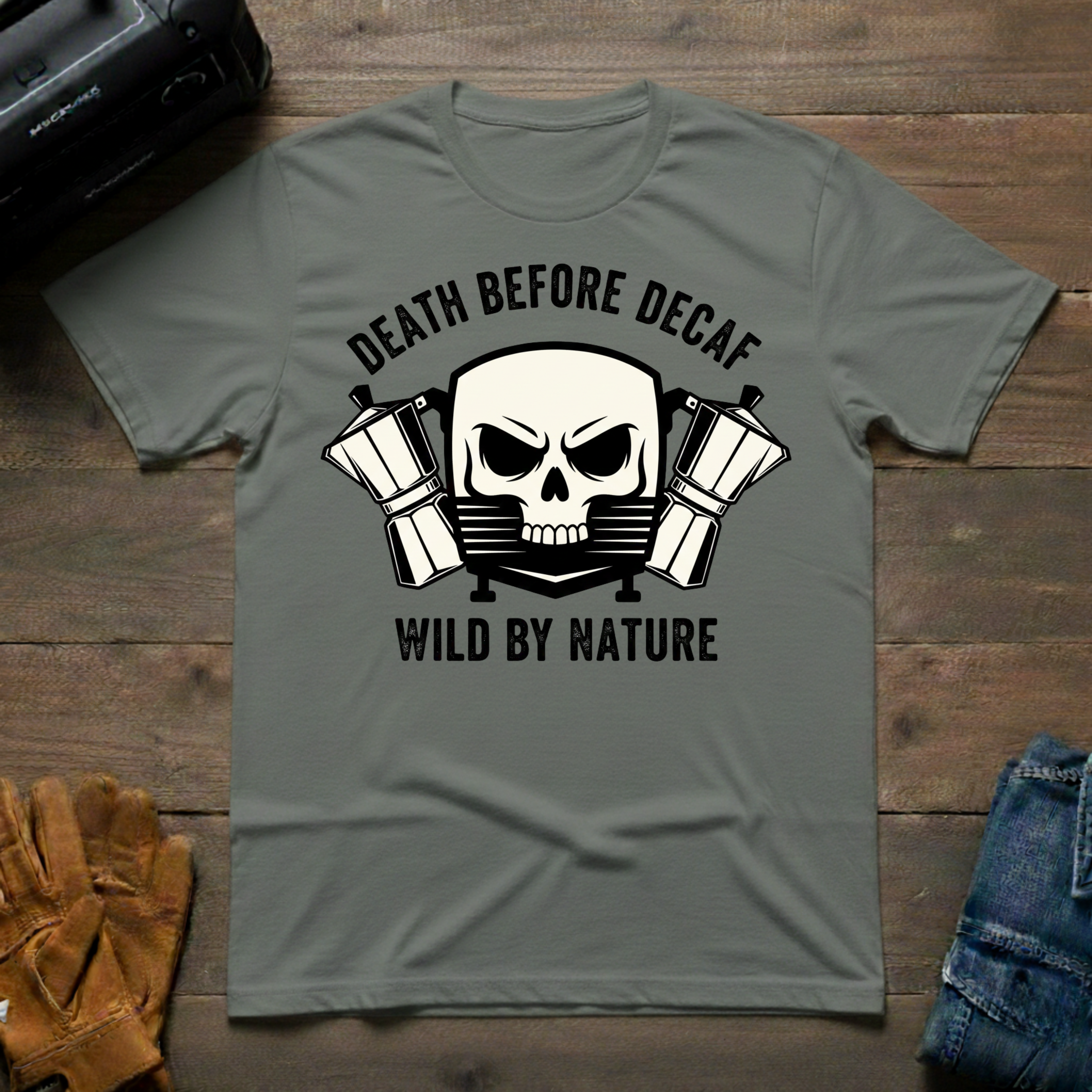 Death Before Decaf T-Shirt