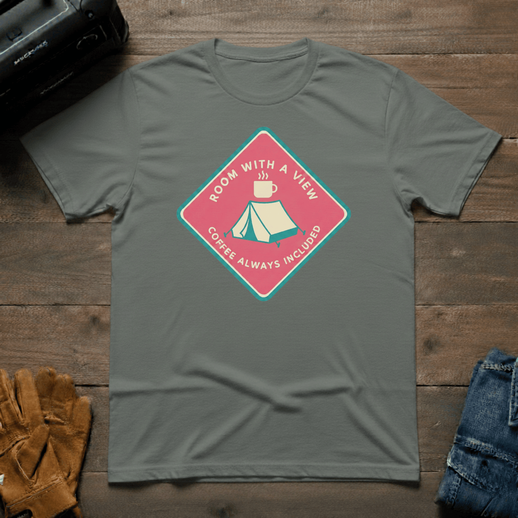 Room with a View Tent T-Shirt