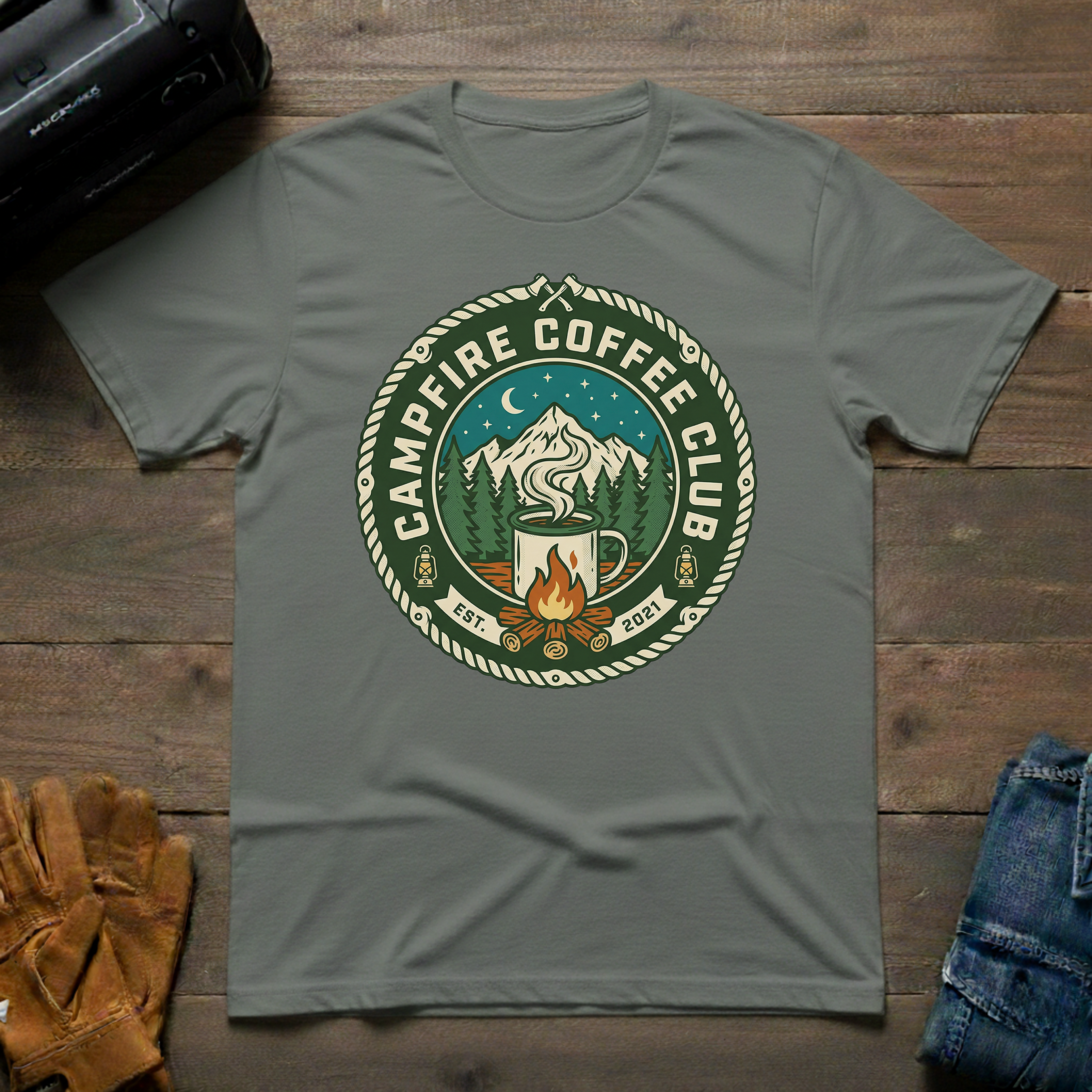 Campfire Coffee Club T-Shirt