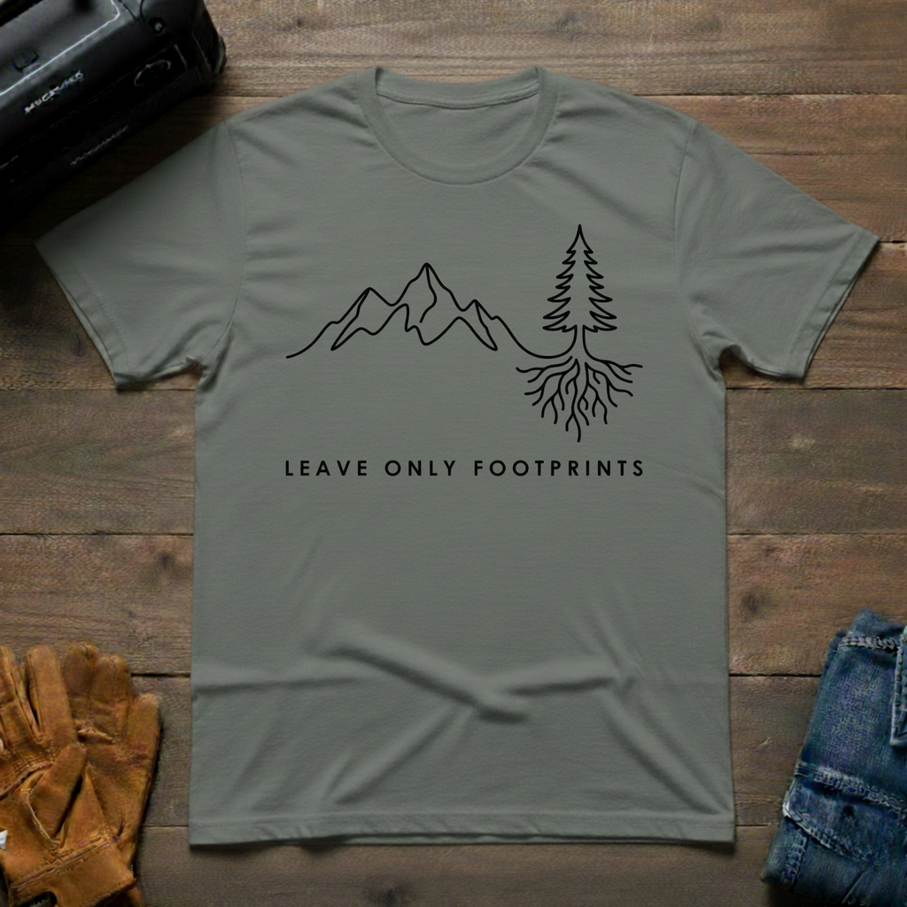Leave Only Footprints T-Shirt