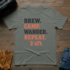 Brew Camp Wander Repeat T-Shirt