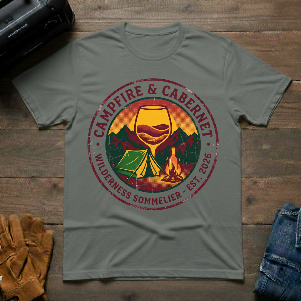 Campfire & Cabernet T-Shirt