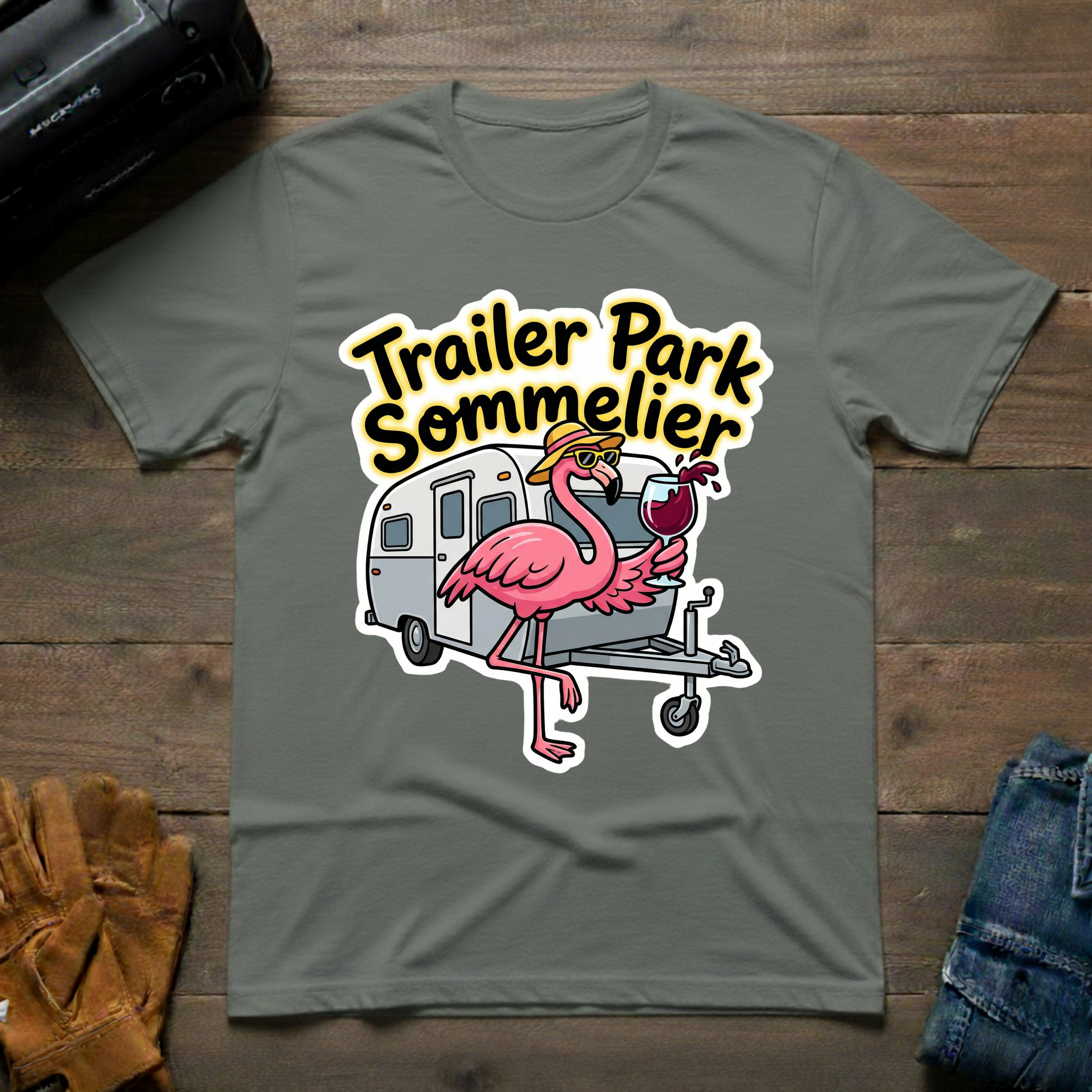 Trailer Park Sommelier T-Shirt