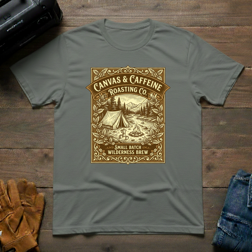 Canvas & Caffeine Roasting Co. T-Shirt