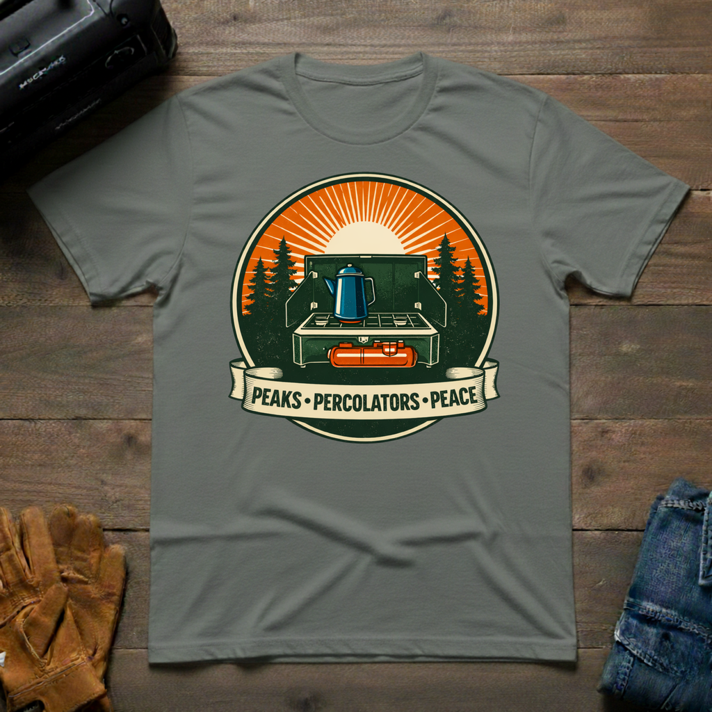 Peaks Percolators Peace T-Shirt