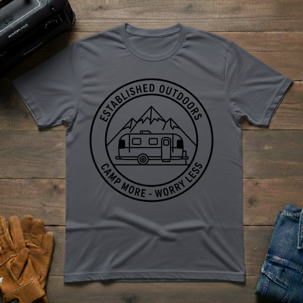 Camp More Worry Less T-Shirt
