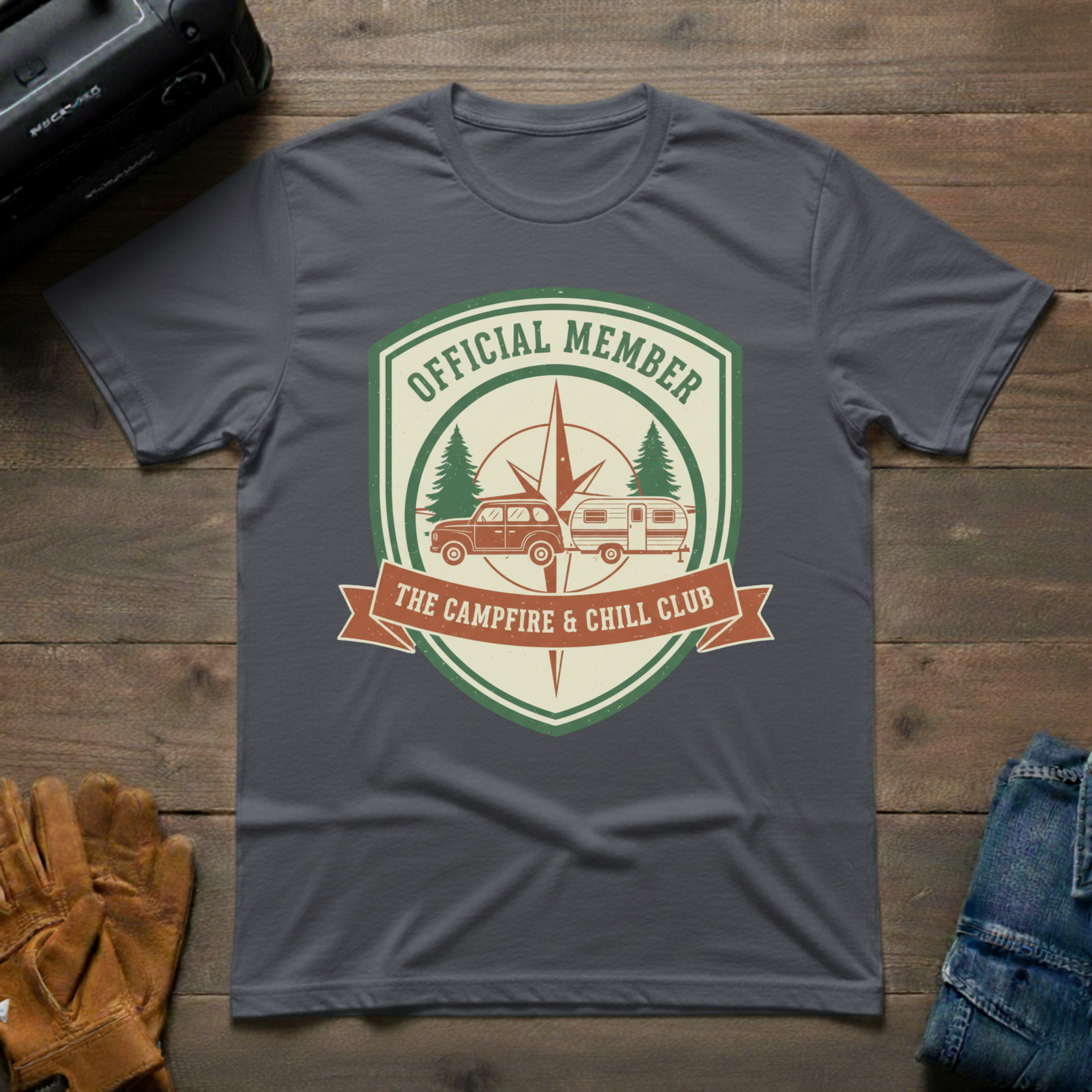 Campfire And Chill Club T-Shirt