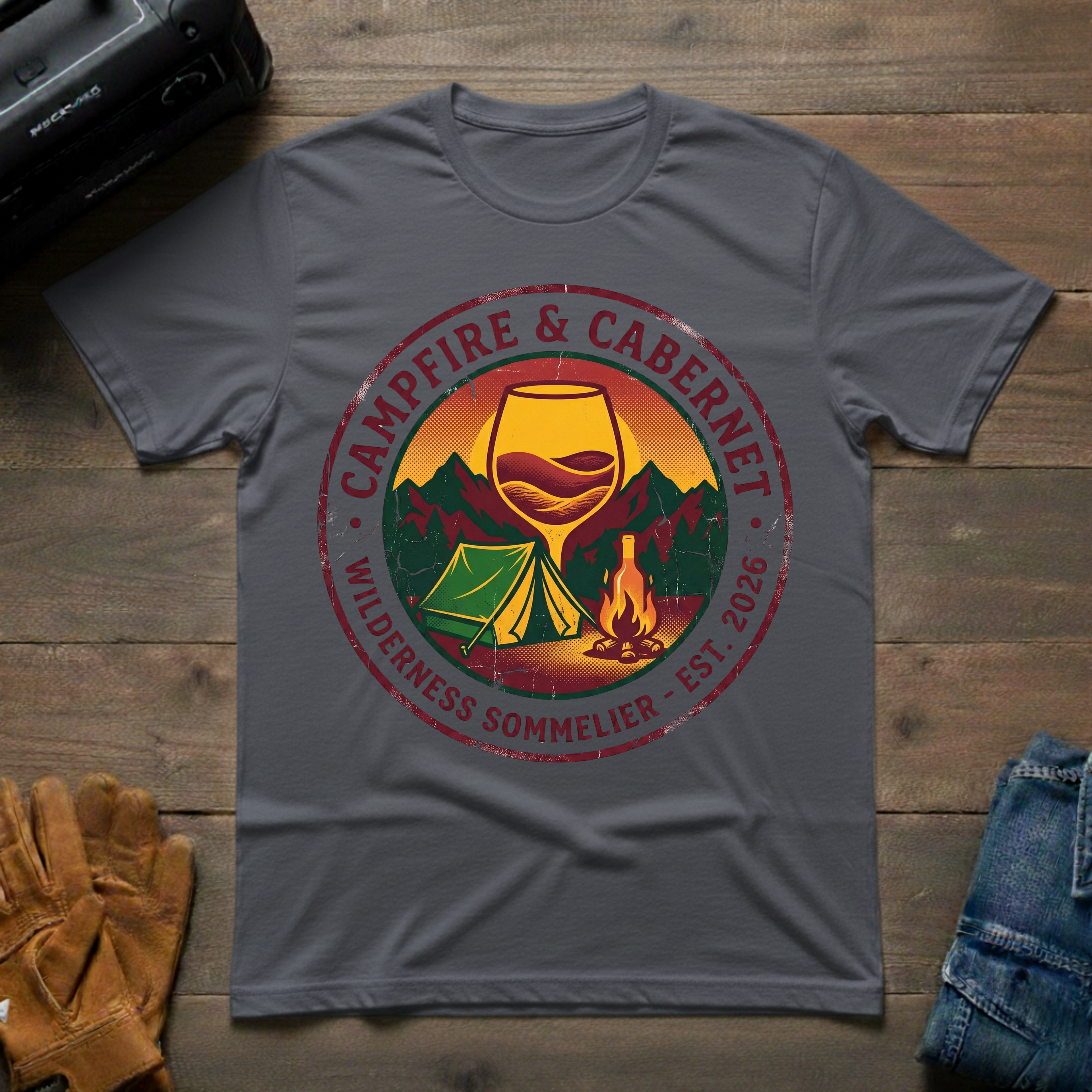 Campfire & Cabernet T-Shirt