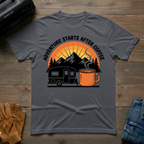 Adventure Starts After Coffee T-Shirt