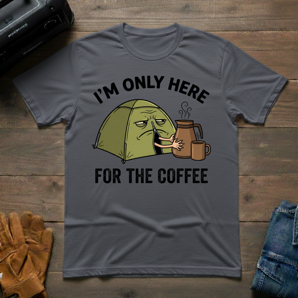 I'm Only Here For The Coffee T-Shirt