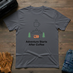 Adventure Starts After Coffee T-Shirt