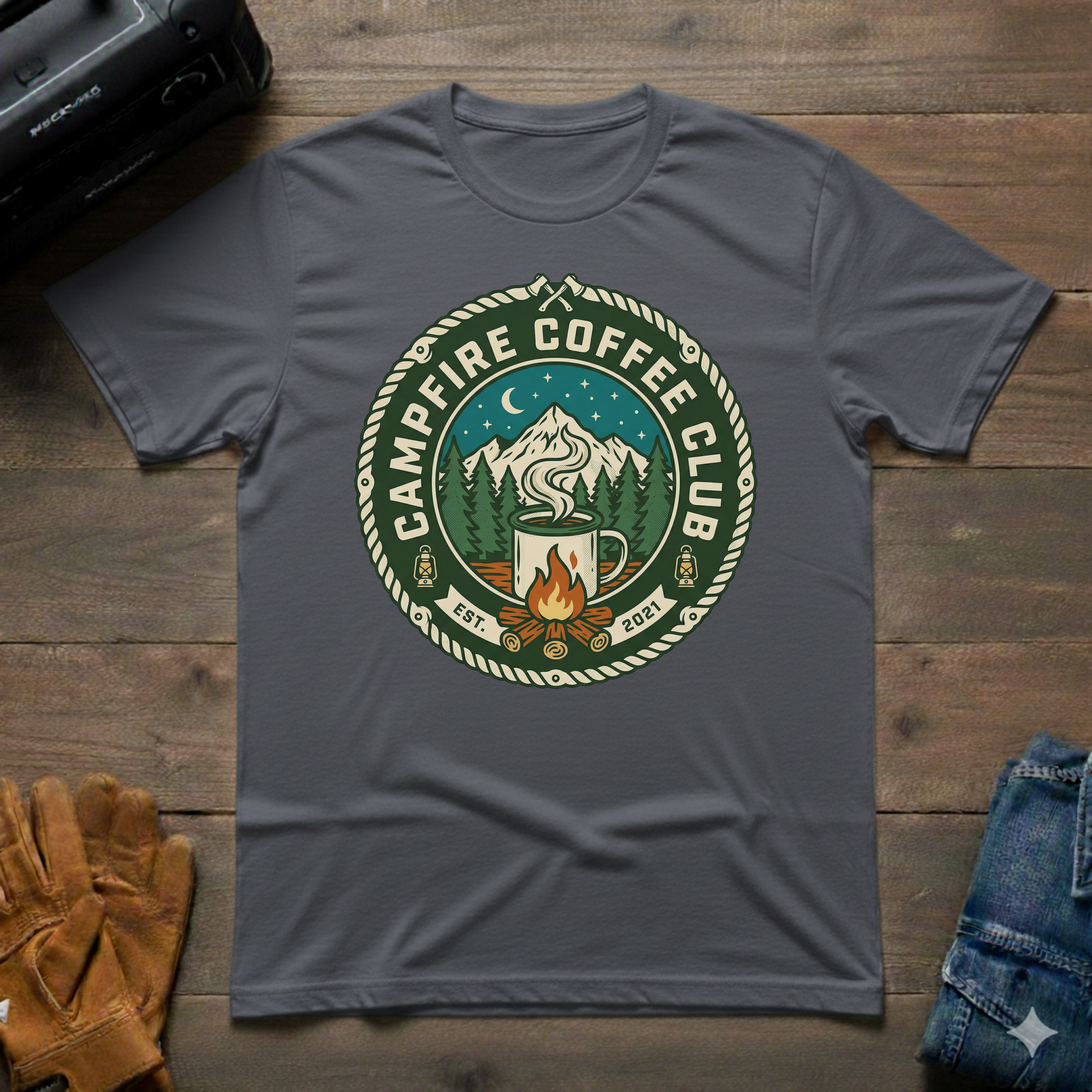 Campfire Coffee Club T-Shirt