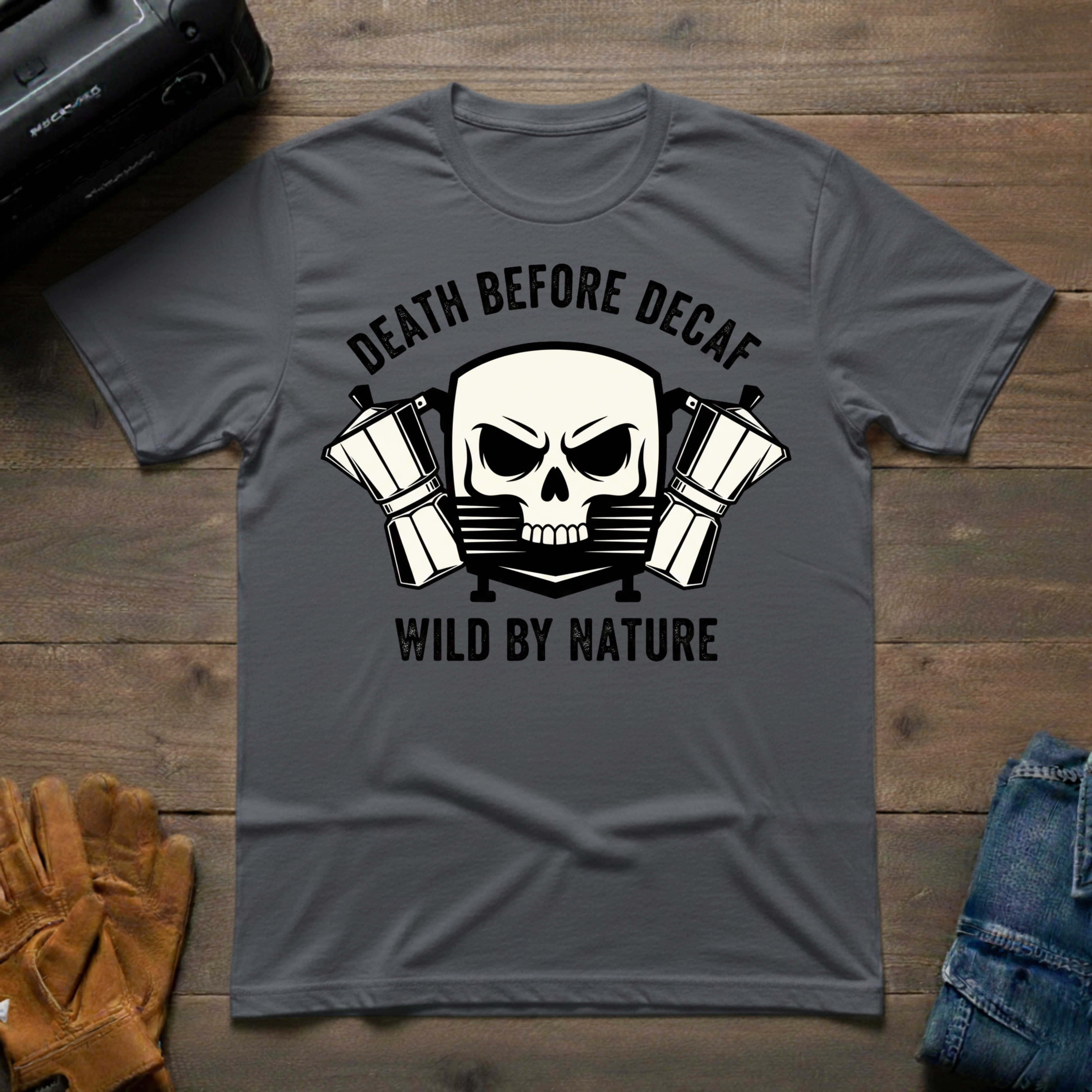 Death Before Decaf T-Shirt