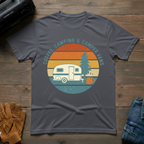 Coffee, Camping and Camper Vans T-Shirt