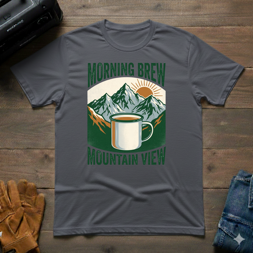 Morning Brew Mountain View T-Shirt