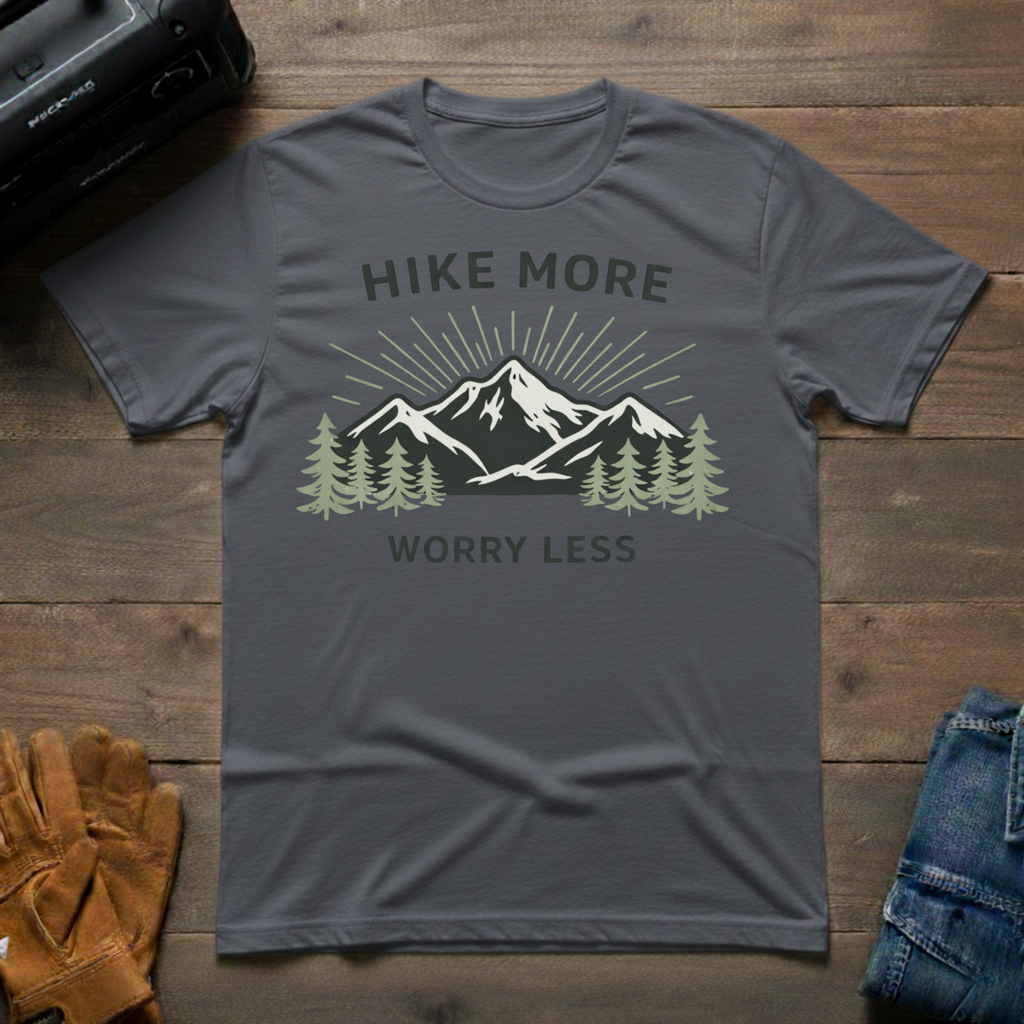 Hike More Worry Less T-Shirt