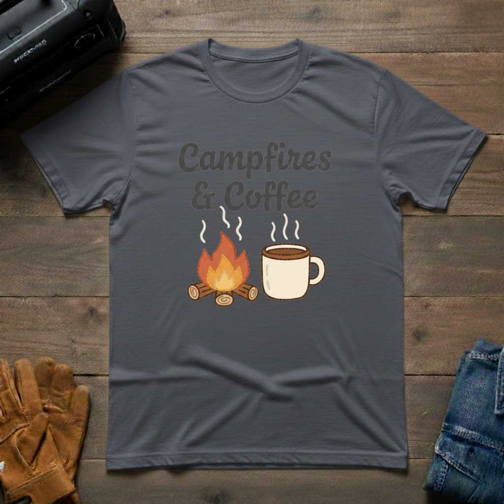 Campfires & Coffee T-Shirt
