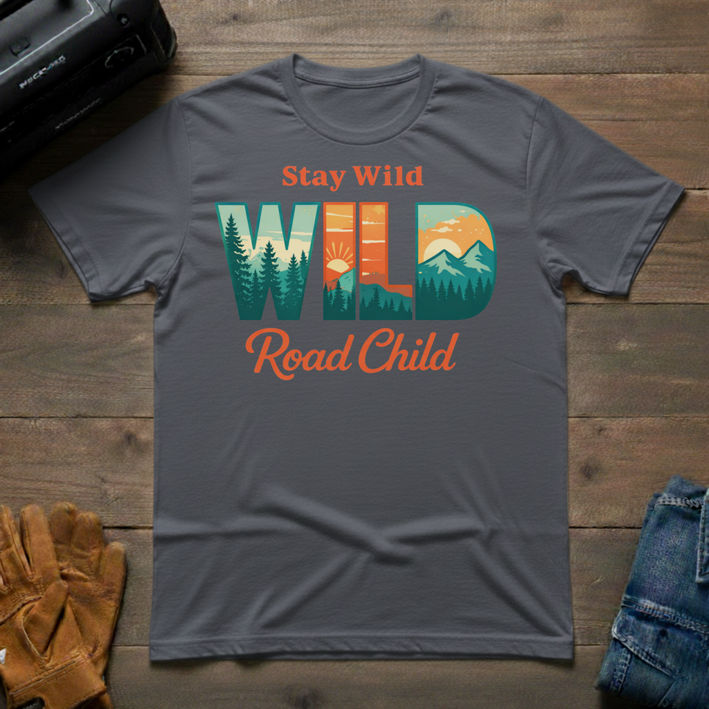 Stay Wild Road Child T-Shirt