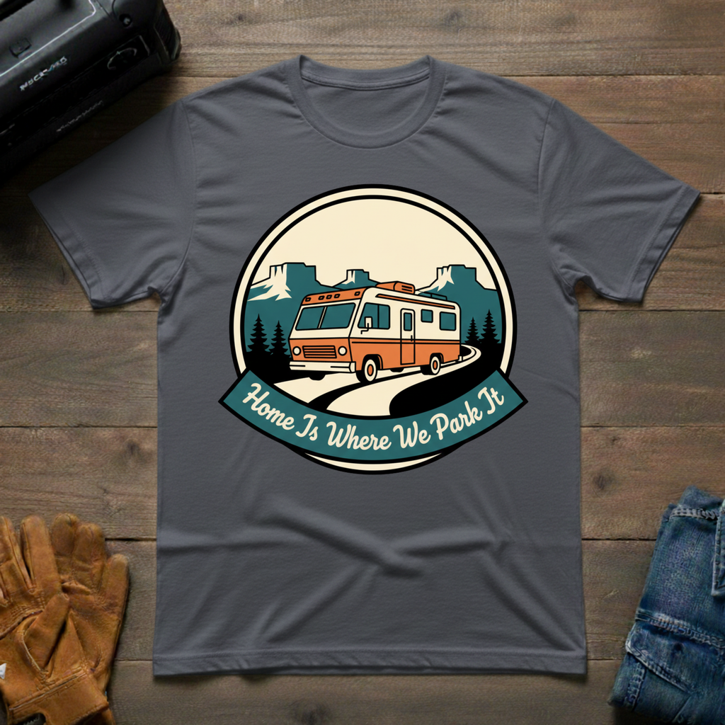 Home Is Where We Park It T-Shirt