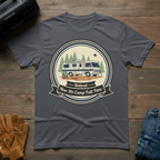 Retired - Now We Camp Full-Time T-Shirt