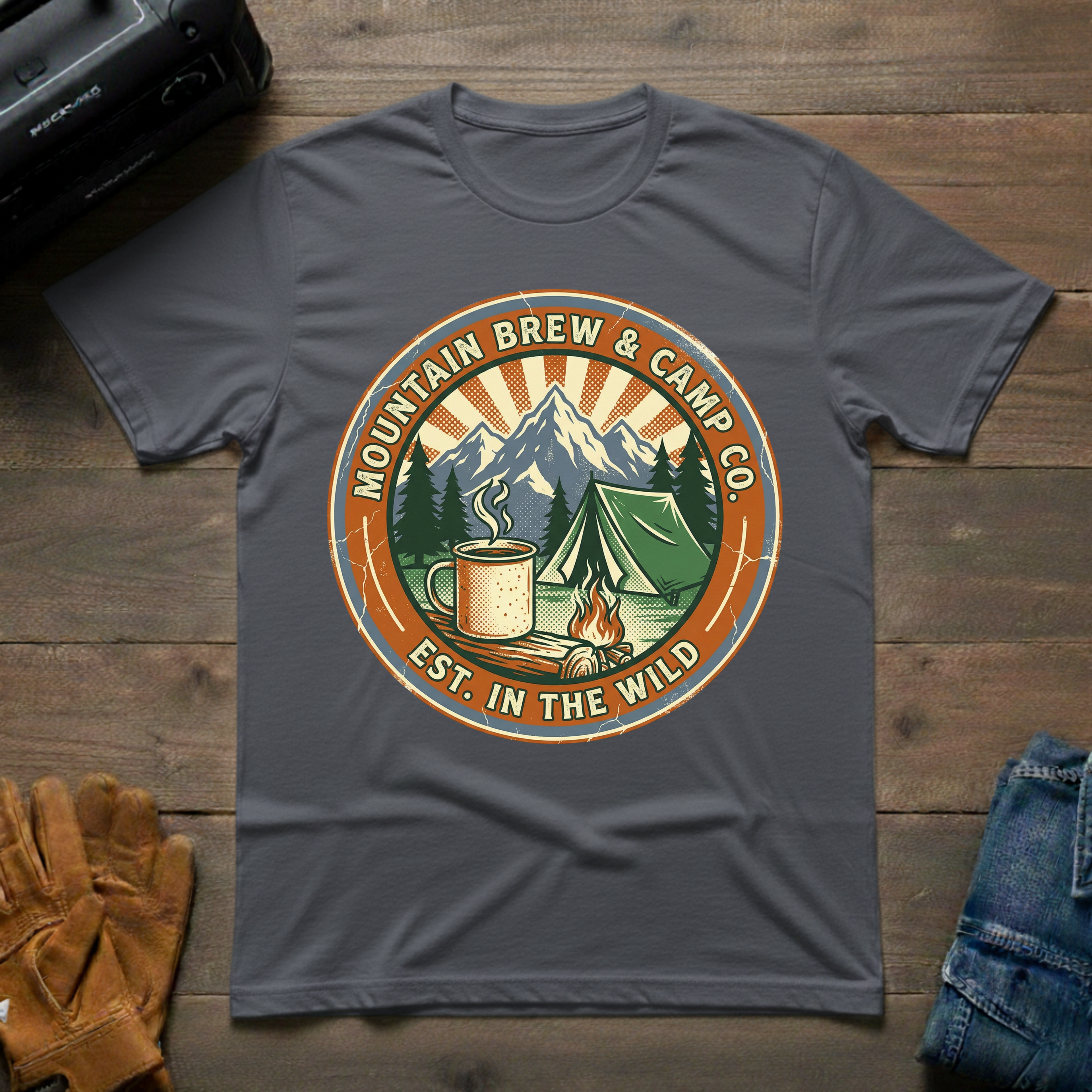 Mountain Brew & Camp T-Shirt