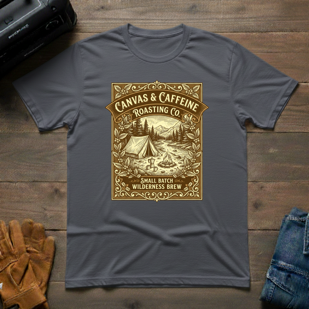 Canvas & Caffeine Roasting Co. T-Shirt