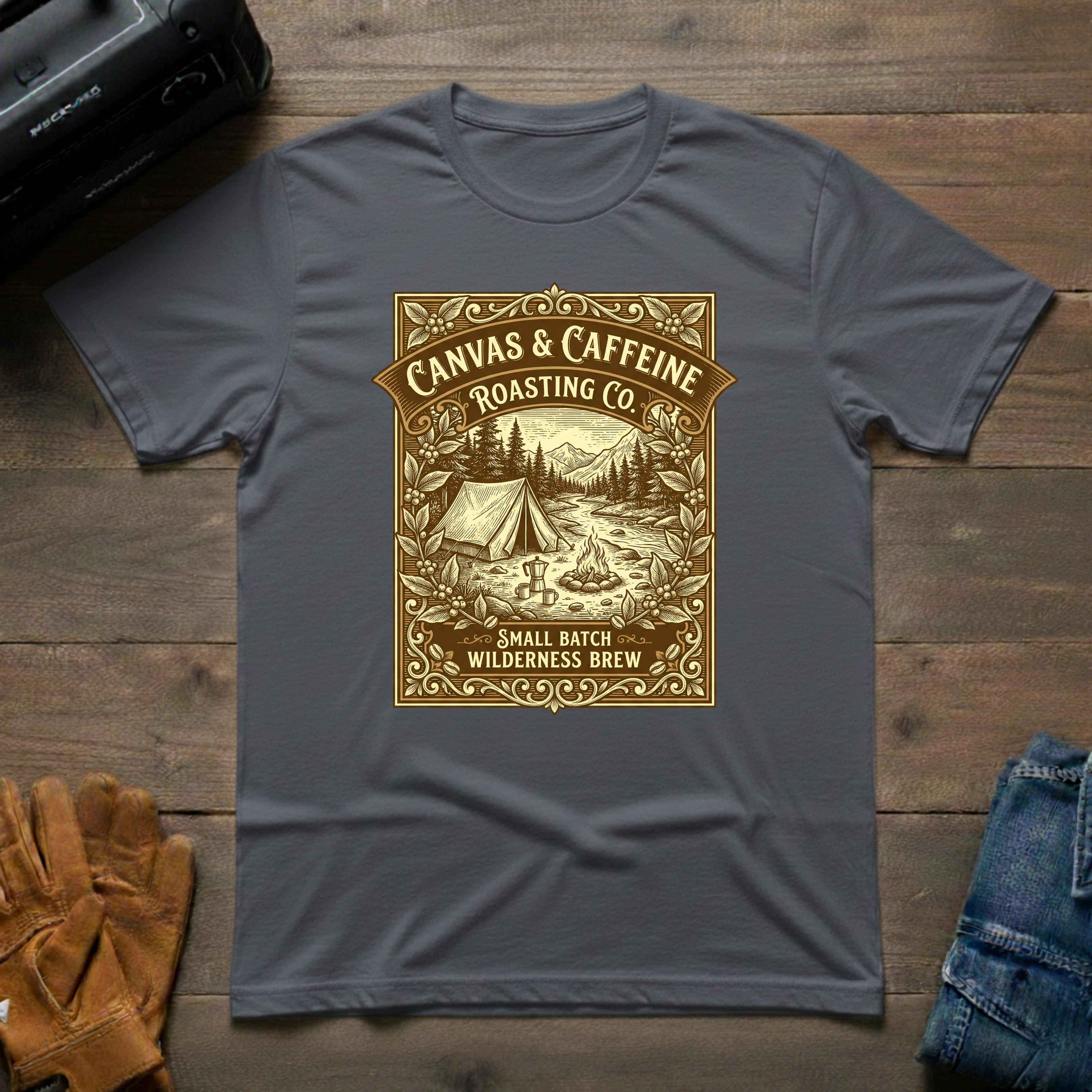 Canvas & Caffeine Roasting Co. T-Shirt